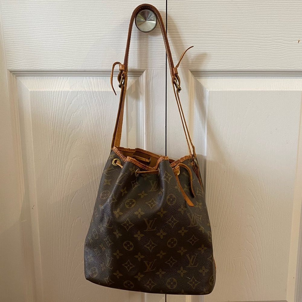 Louis Vuitton Brown Monogram Shoulder Bag